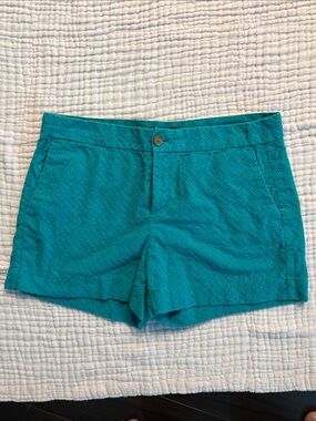 Banana Republic Textured turquoise Women's Shorts
